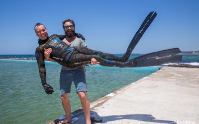 FREEDIVER VS FISHERMAN