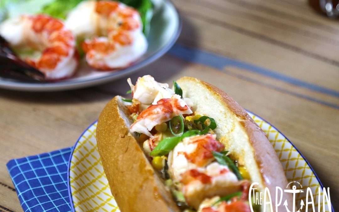 MIGUEL’S CRAYFISH AND CHIPOTLE MAYO ROLLS