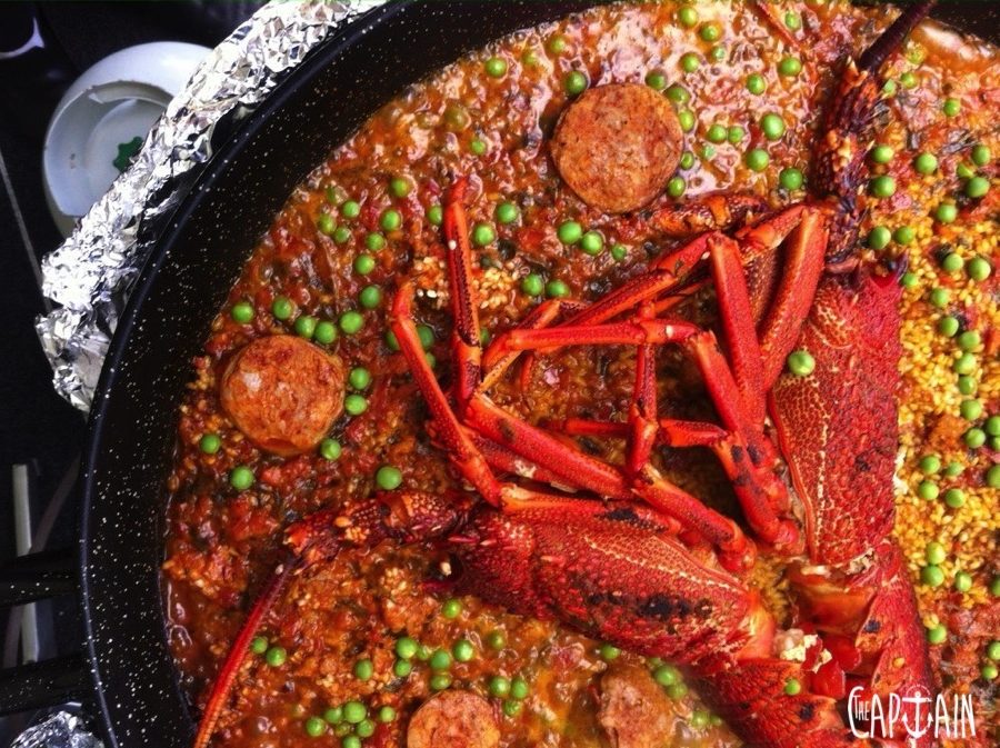 MIGUEL’S LOBSTER PAELLA