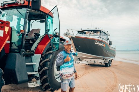 WADE'S WEAPON | RIPTIDE 9200 CUSTOM CAB - The Captain Magazine