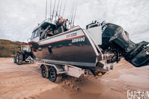 WADE'S WEAPON | RIPTIDE 9200 CUSTOM CAB - The Captain Magazine